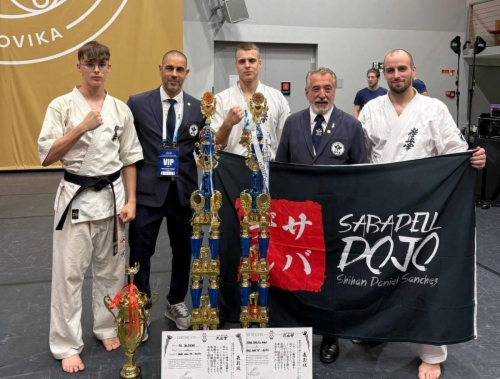 Imagen de Two fighters fro Sabadell Dojo become World Champions at the IBK Ludovika