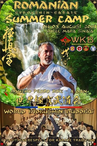 Imagen de Kancho Pedro Roiz will take part in the summer camp of WKB Romania